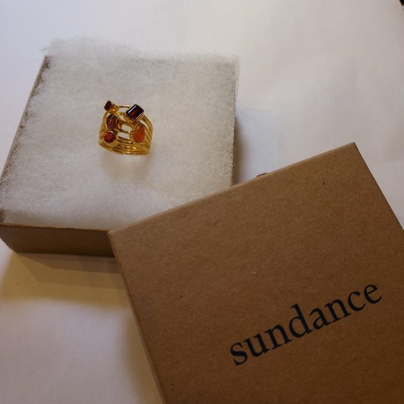 NIB Sundance Catalog "Chocolate Box" ring, size 8 - Picture 4 of 12